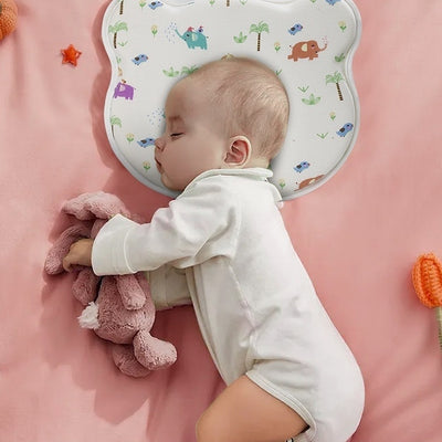 Cartoon Four Seasons Baby Headrest Anti-deviation Head Shaping For Children And Kids Pillow